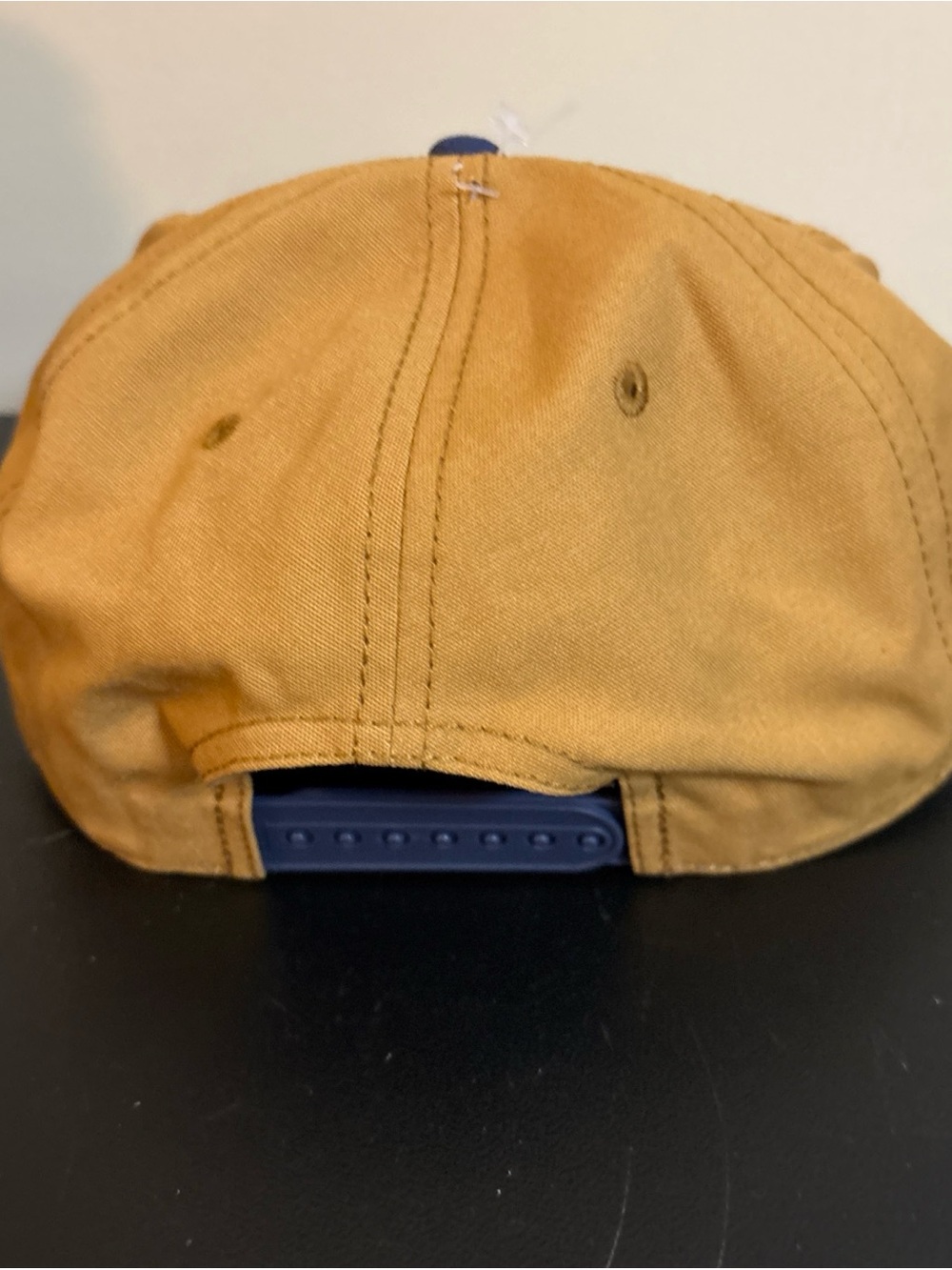 Grateful Dead Rainbow Dancing Bears Patch Cap - Tan & Navy - Picture 4 of 9